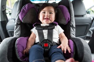 Child in car seat