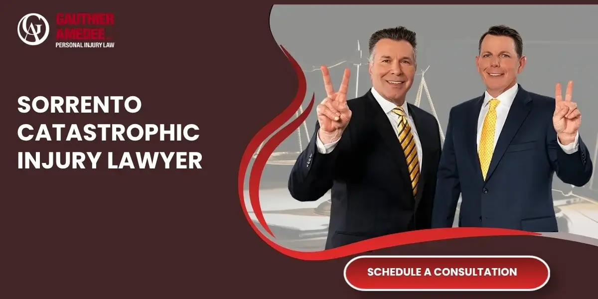 best sorrento catastrophic injury lawyer