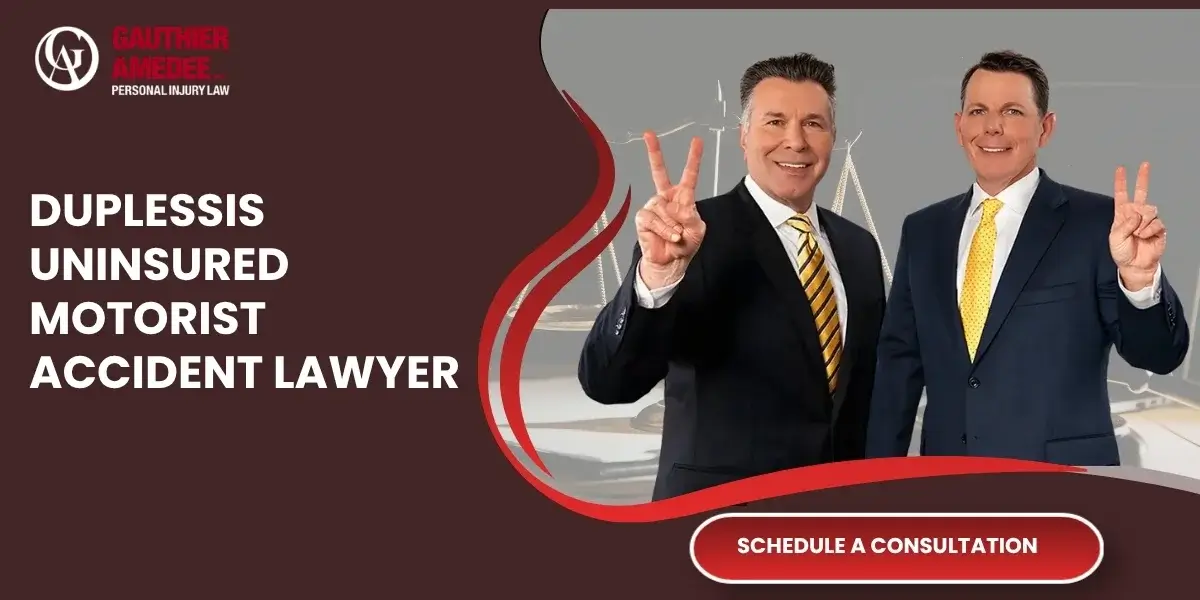 best duplessis uninsured motorist accident lawyer