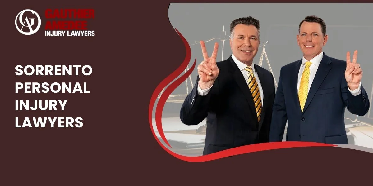 top rated sorrento personal injury lawyer